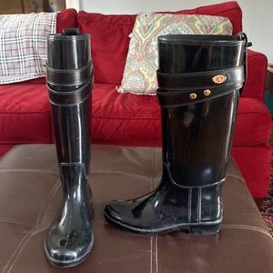 Womens coach rain boots
